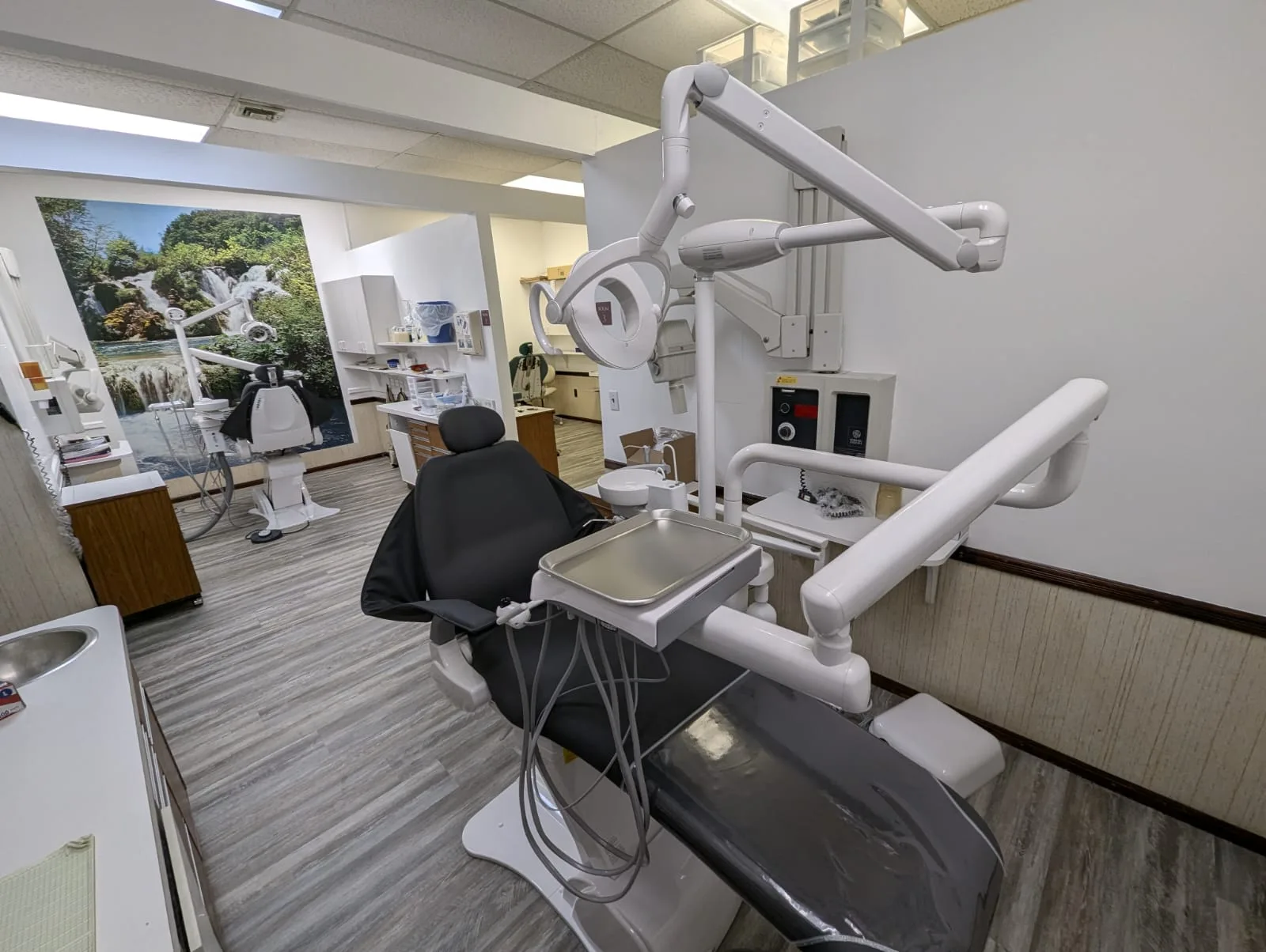 Dental treatment room at Alpine Dental Manchester
